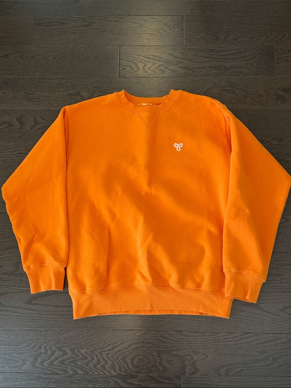 TNA orange pullover sweatshirt Medium